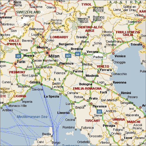 Milano Map