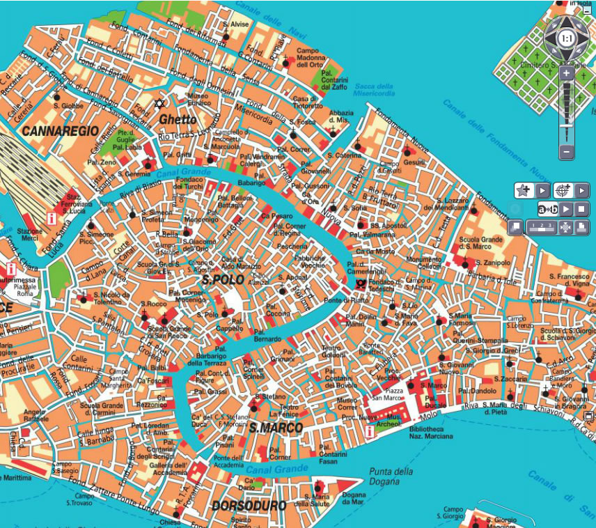 Venice Map