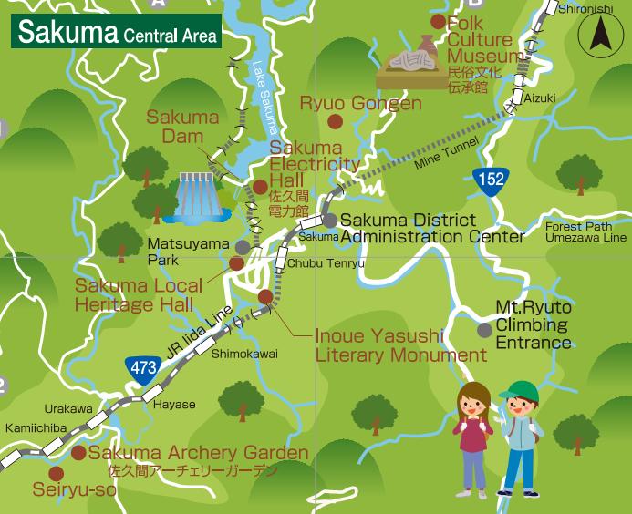 Hamamatsu center map