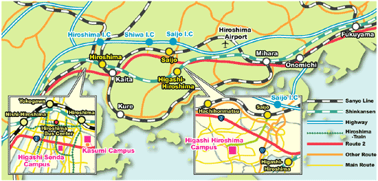hiroshima transportation map