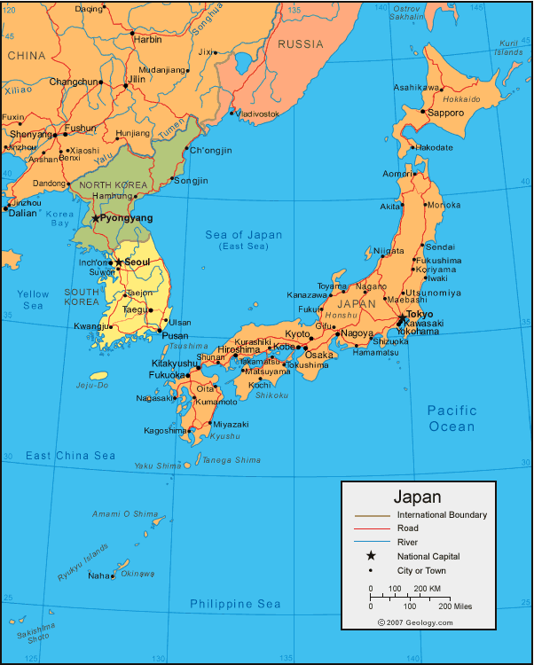 Japan Map