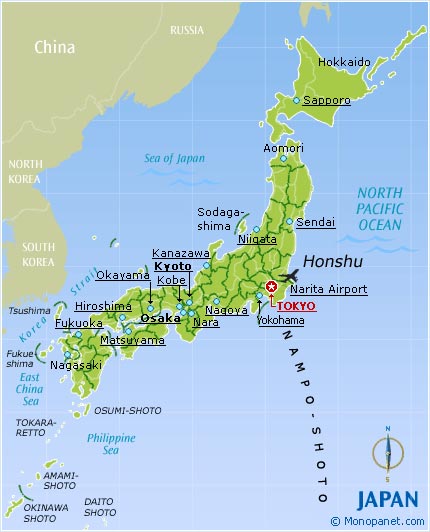Nishinomiya tokyo map