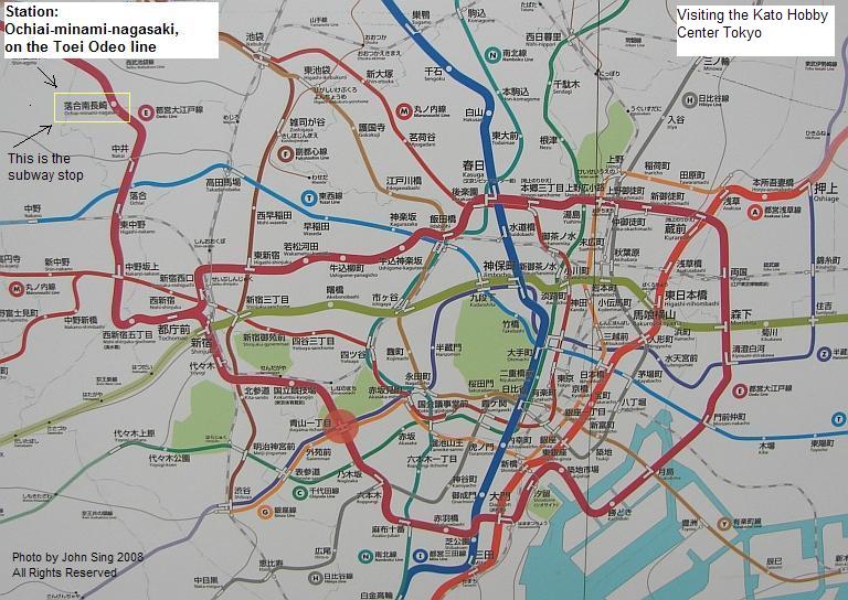 tokyo road map