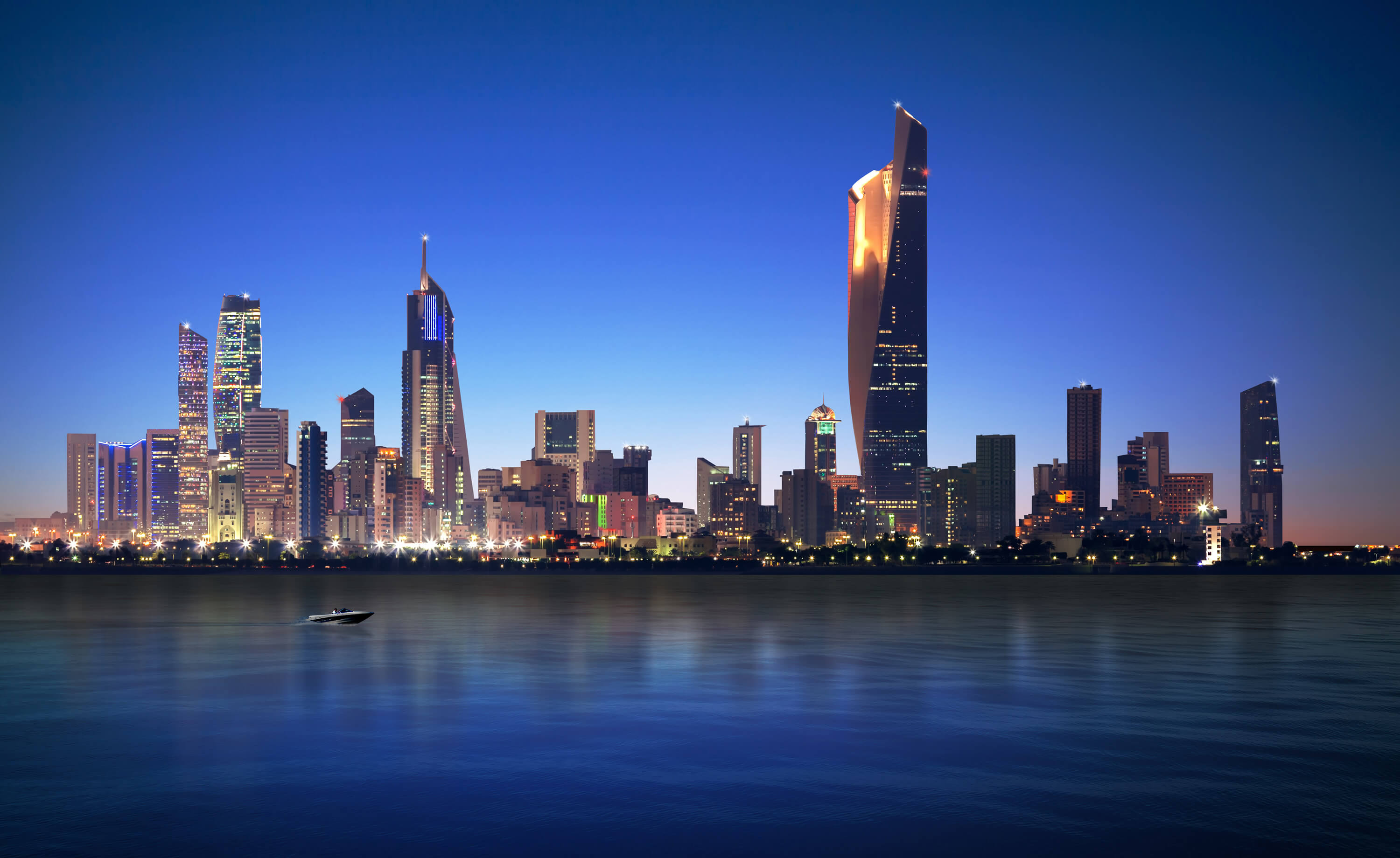 blue hour time kuwait