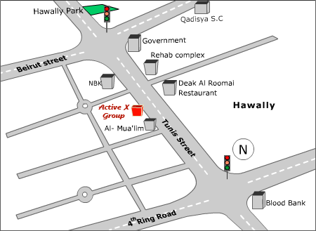 Hawally map