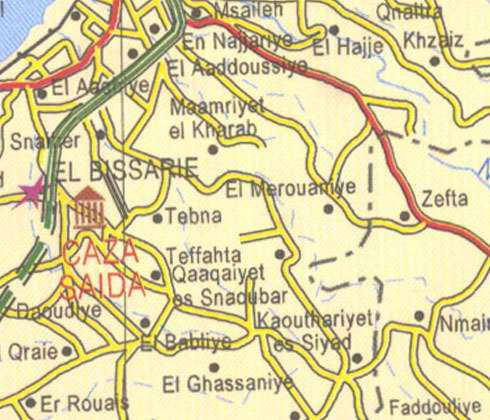 Saida road map