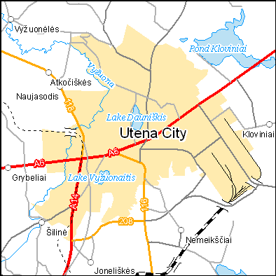 Utena map