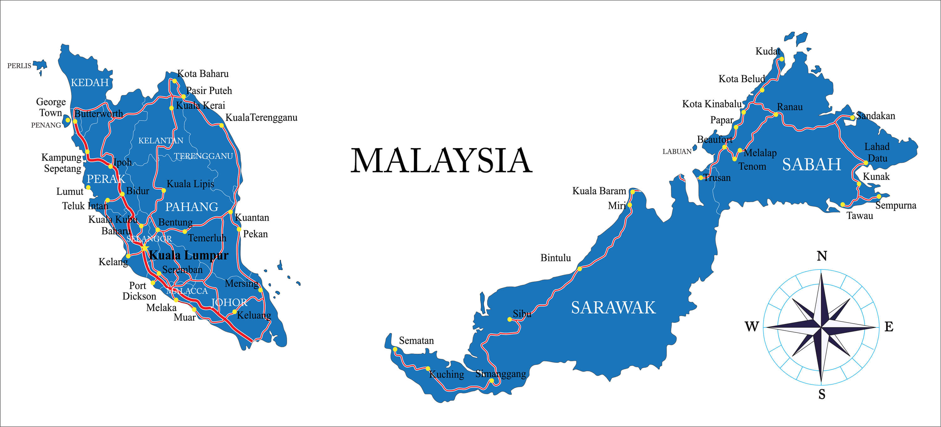 Map Malaysia