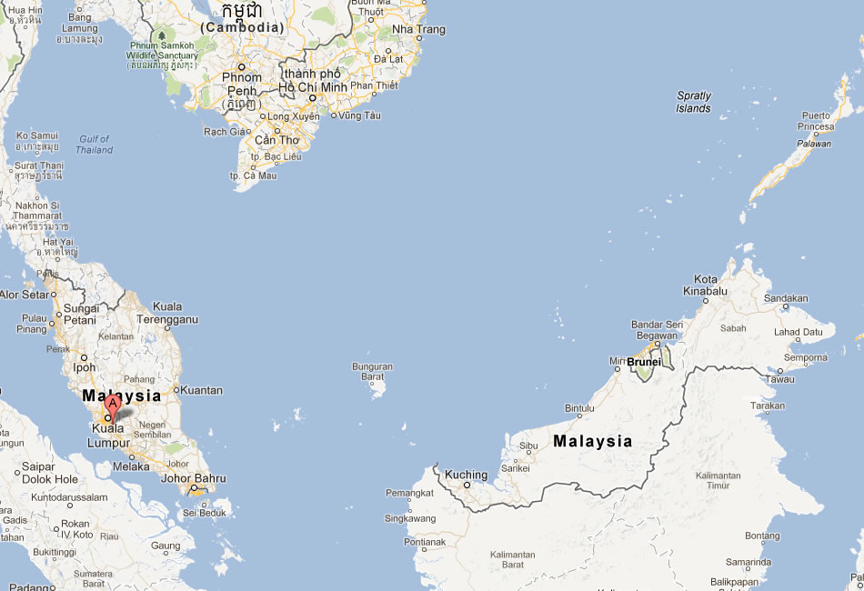 map of Kajang malaysia