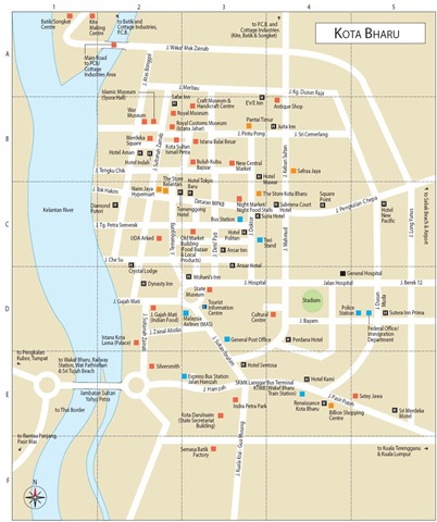 Kota Baharu map