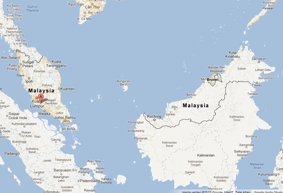 map of Seremban malaysia