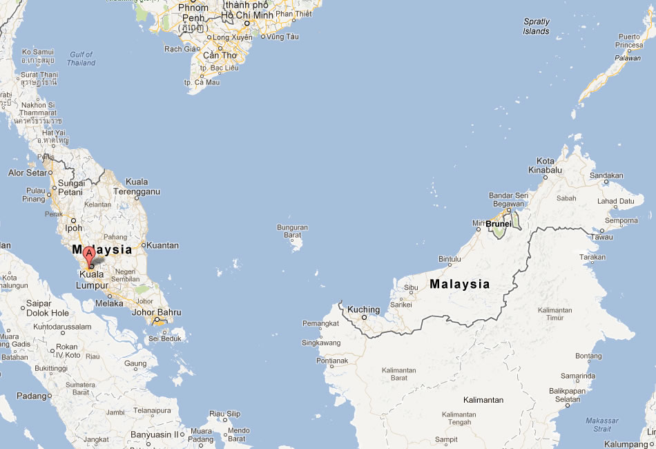map of Subang Jaya malaysia
