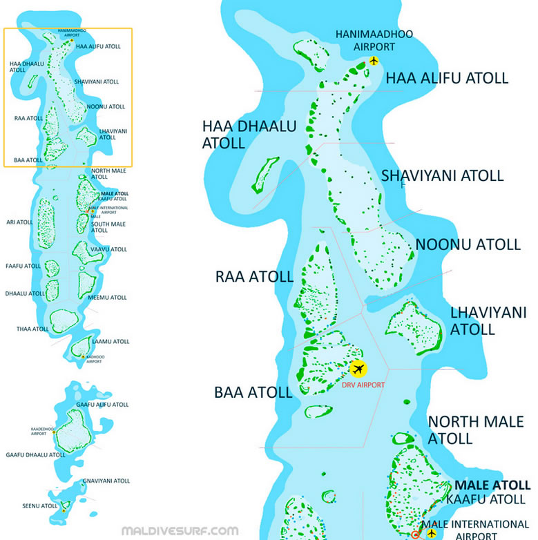 noonu atoll airports map
