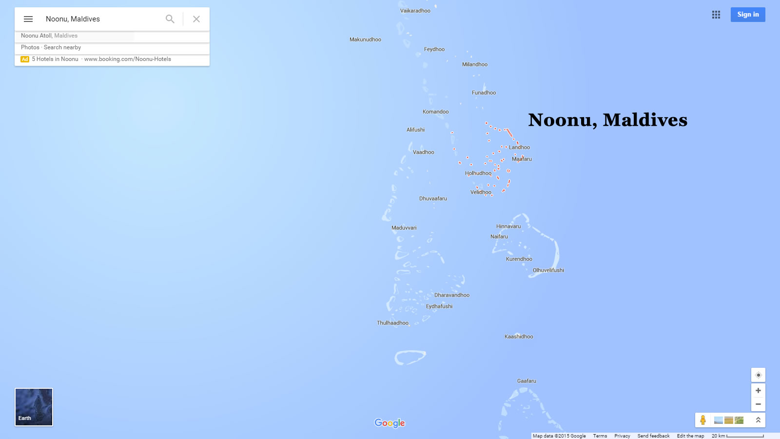 noonu maldives map