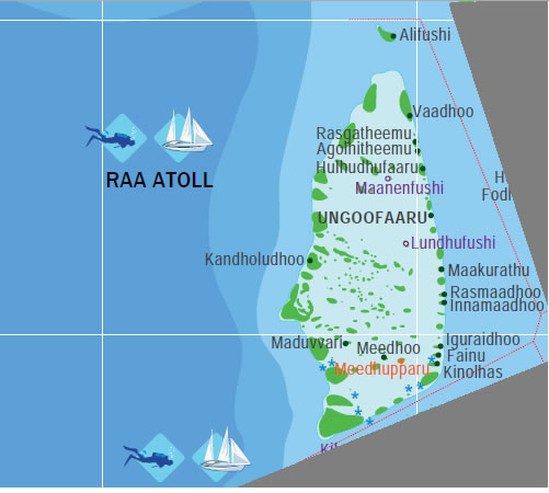 raa atoll map