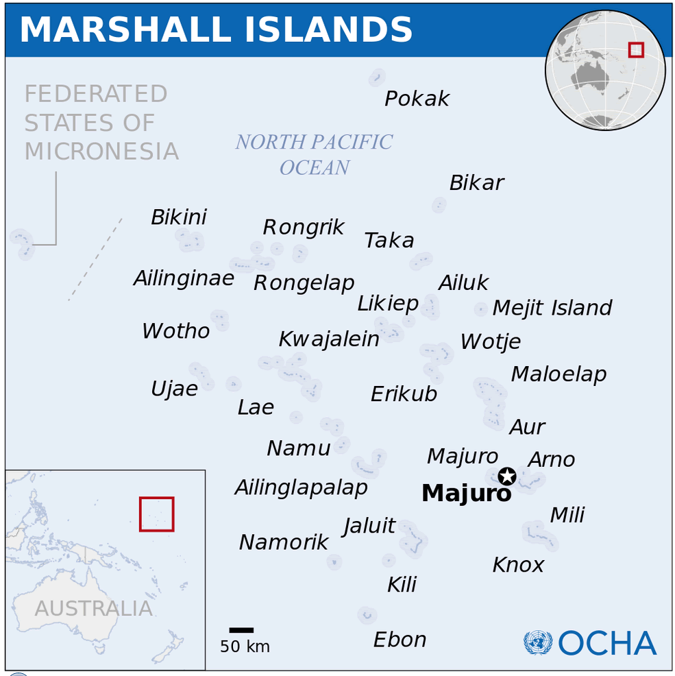 marshall islands location map