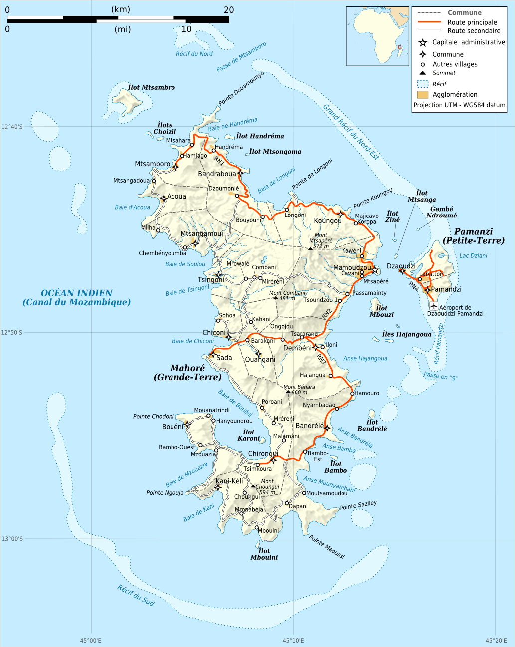 mayotte map