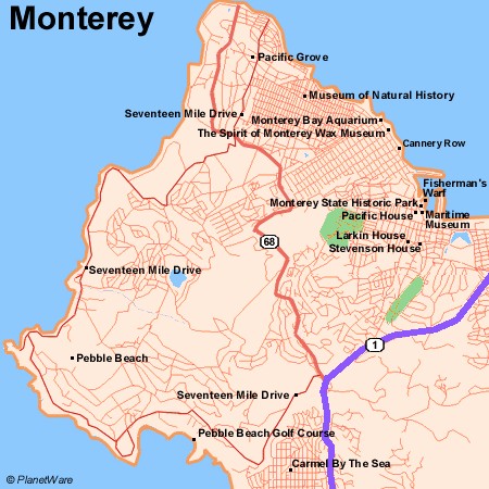 monterrey city map