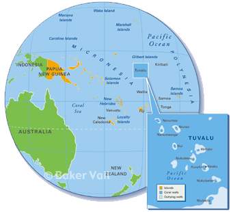 micronesia map tuvalu