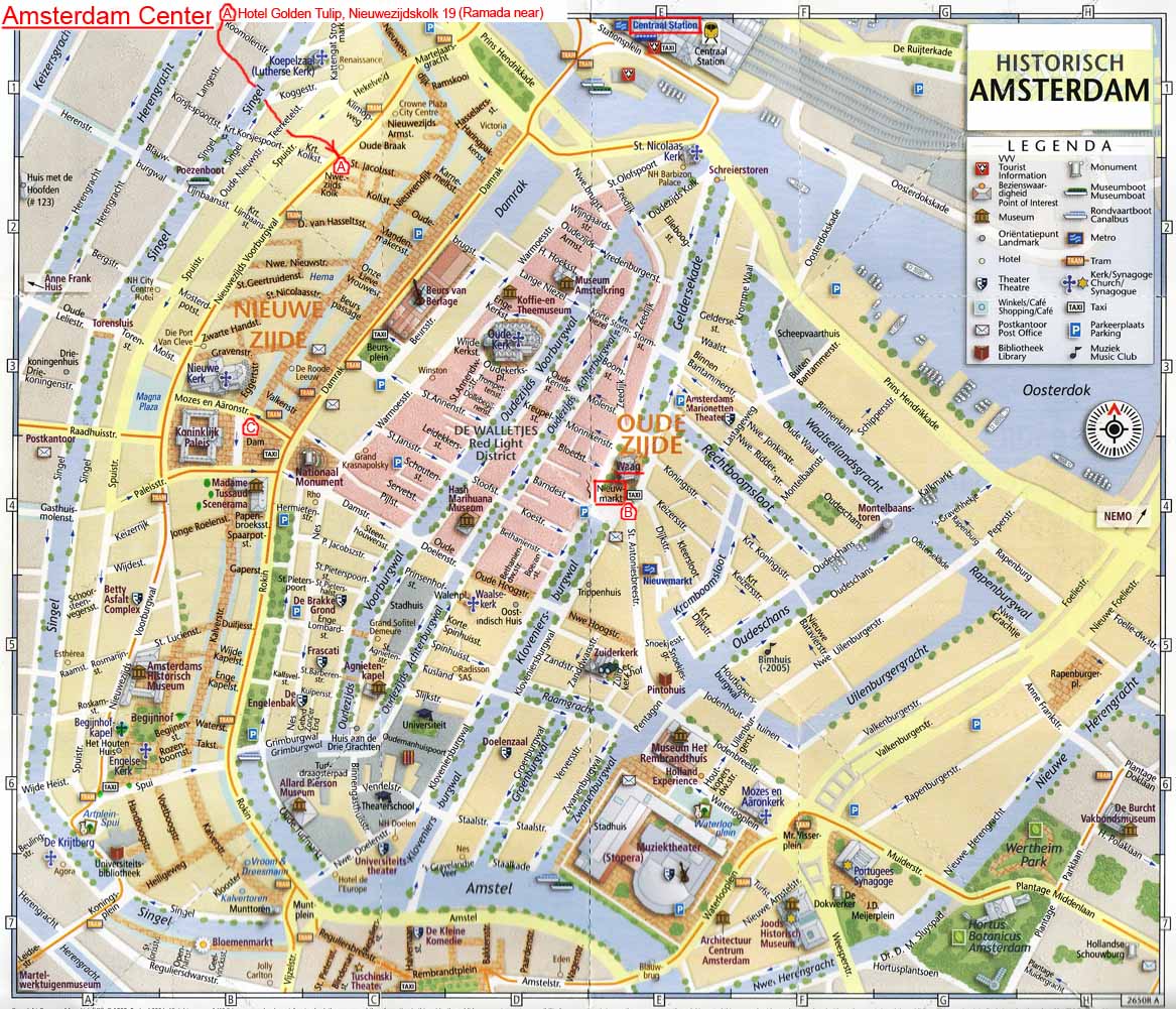 Amsterdam historic map