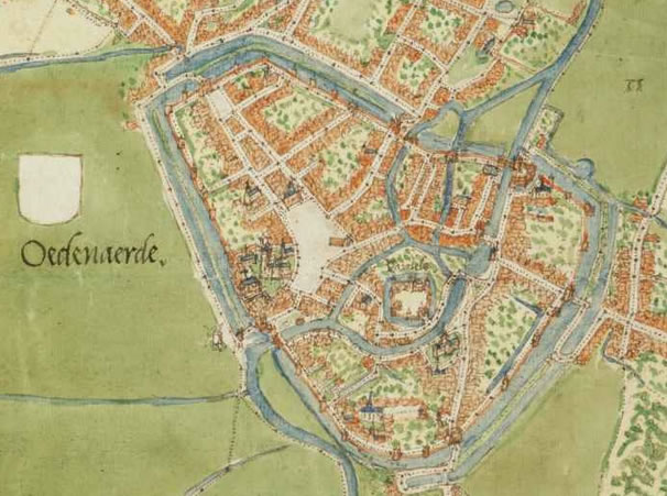 Deventer historical map