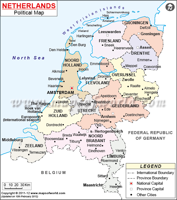 netherlands ede map