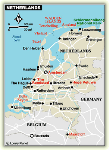 netherlands Maastricht map