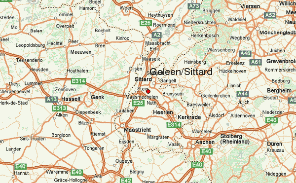 Sittard Geleen map