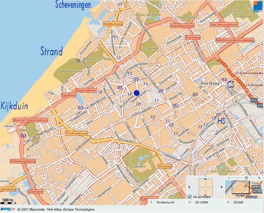 Den Hague Map 