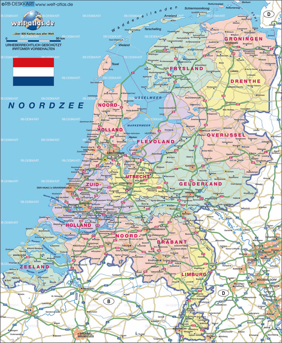 netherlands Zoetermeer map
