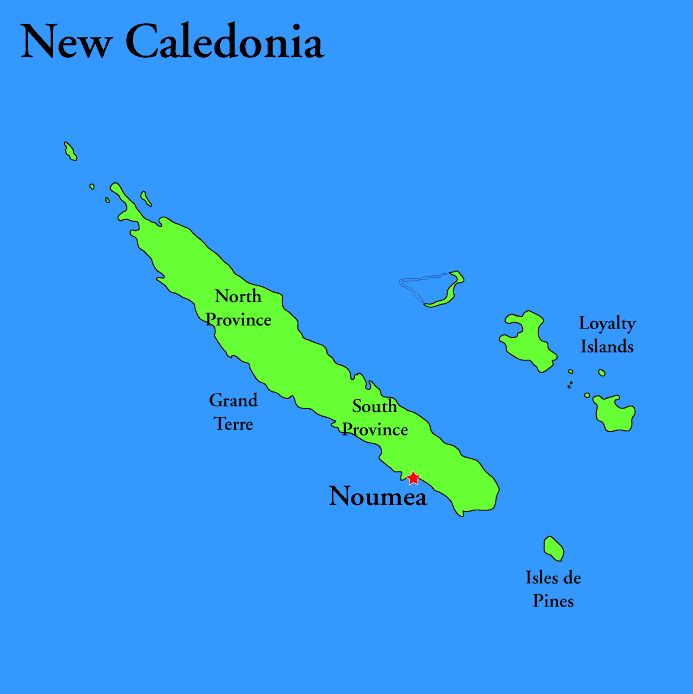 new caledonia map