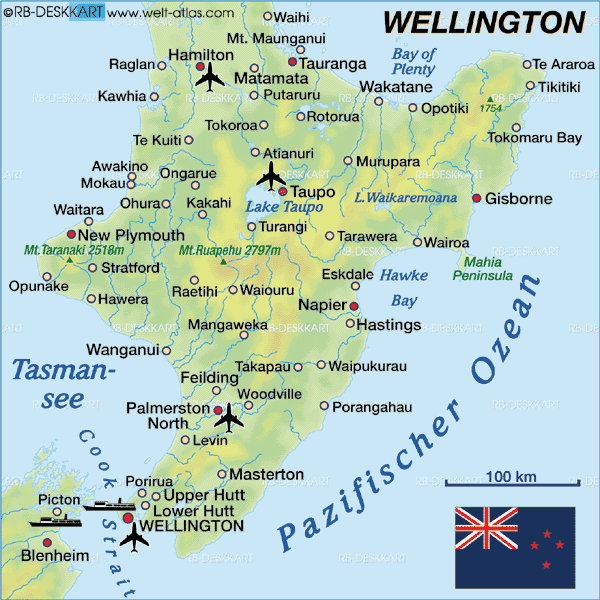 province map of New Plymouth