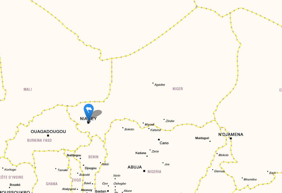 map niger