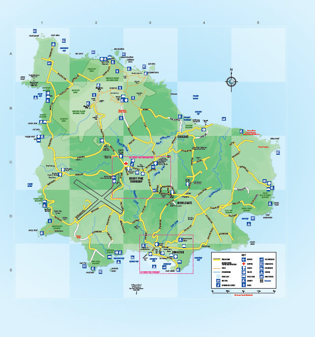 norfolk tourist map