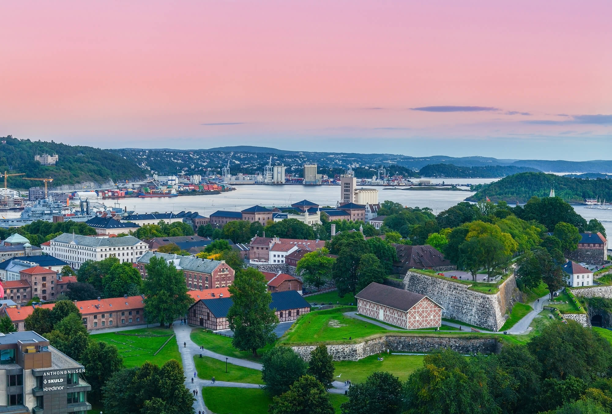 Oslofjord and Akershus Fortress, Oslo
