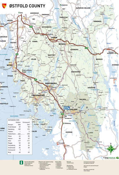 Fredrikstad road map