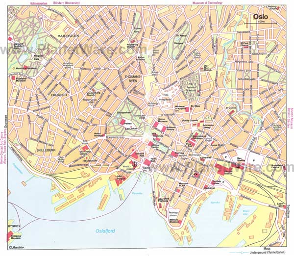 oslo map