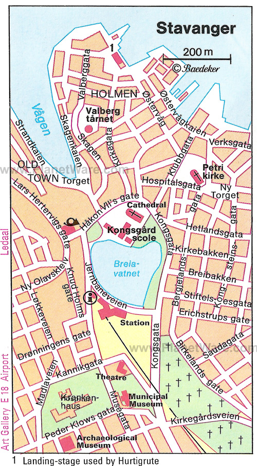stavanger map