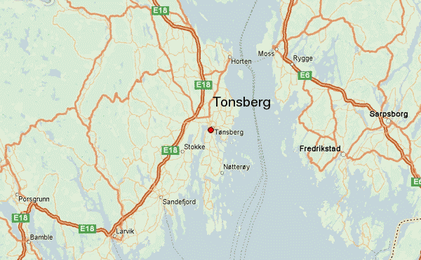 Tonsberg route map