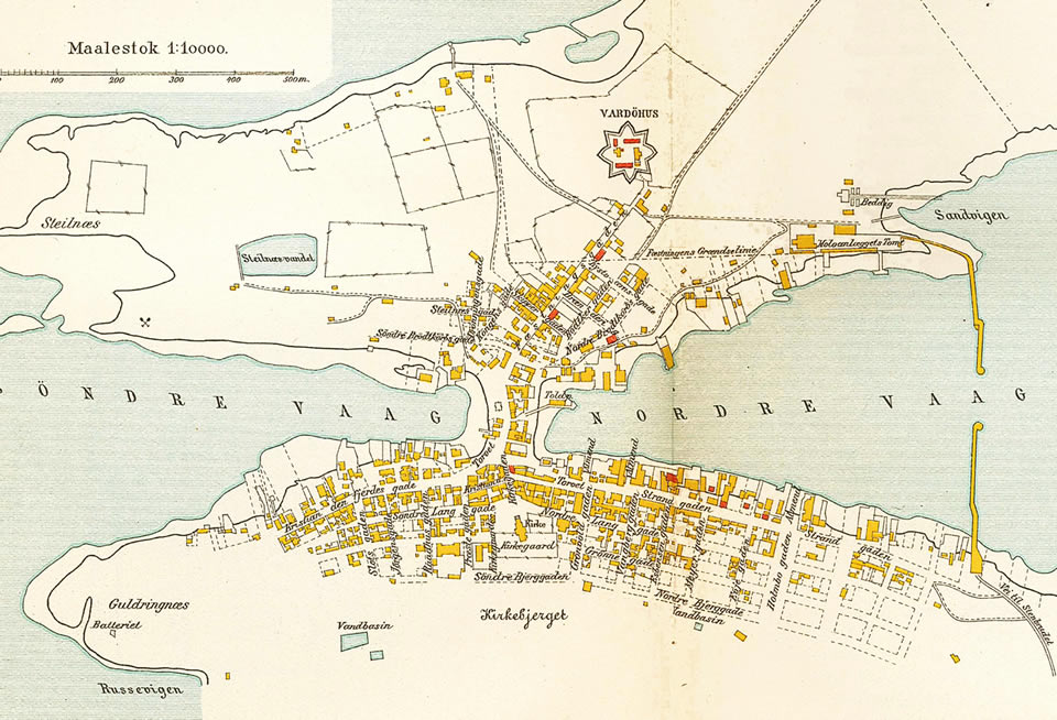 Vardo map 1905