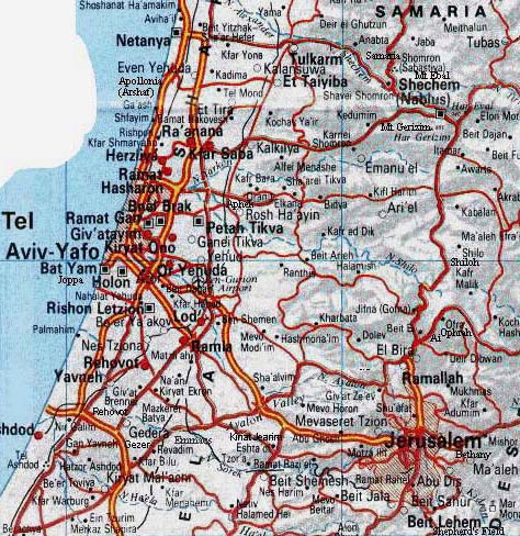 Nablus road map