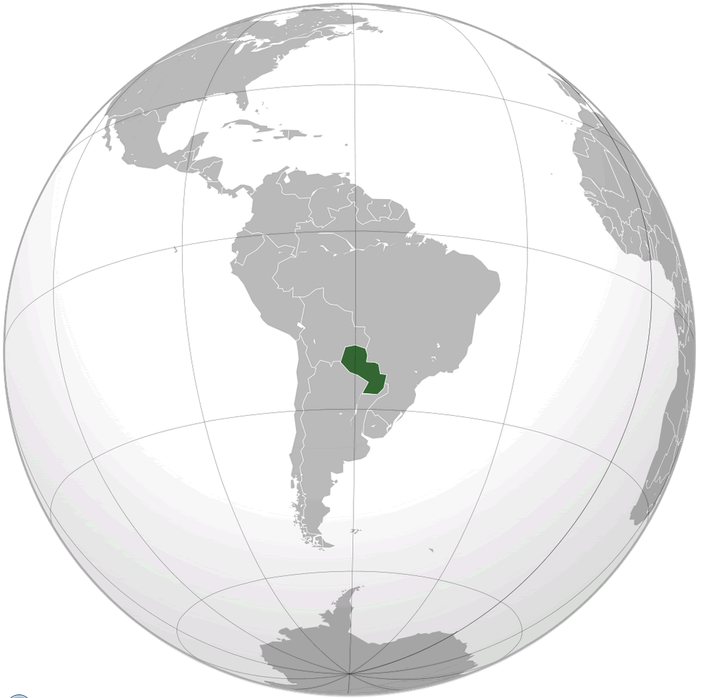 where is paraguay in the world