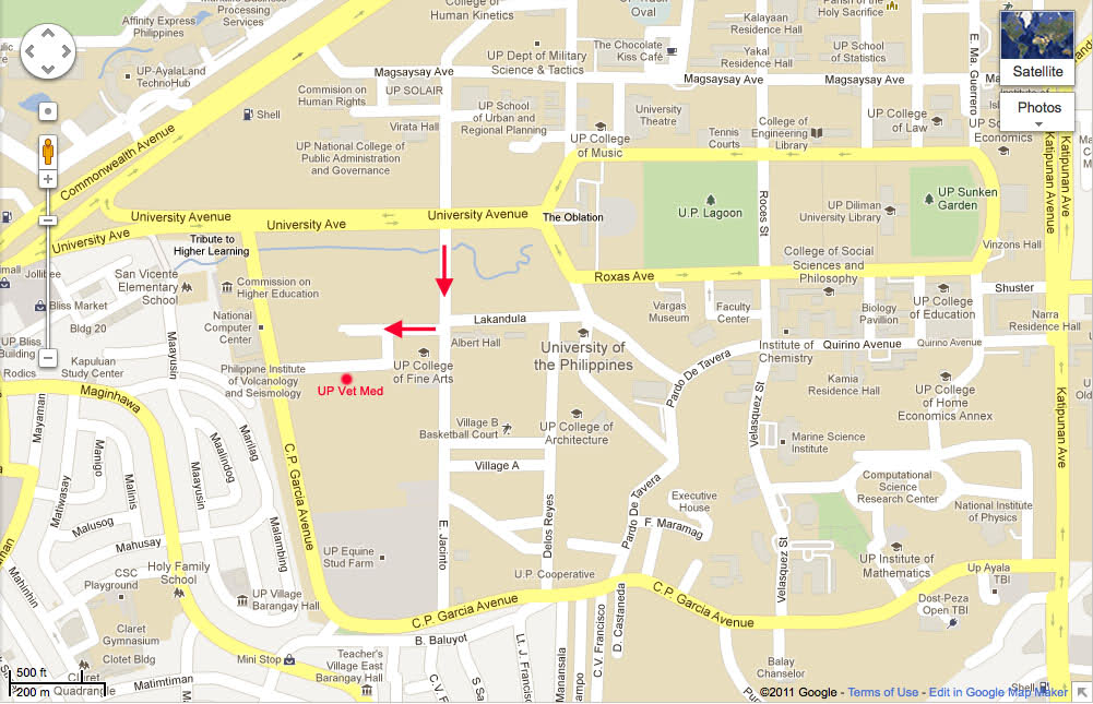 Antipolo city center map