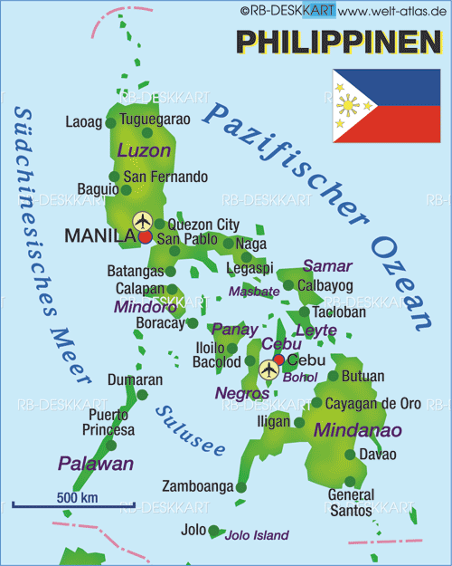 General Santos philippines map