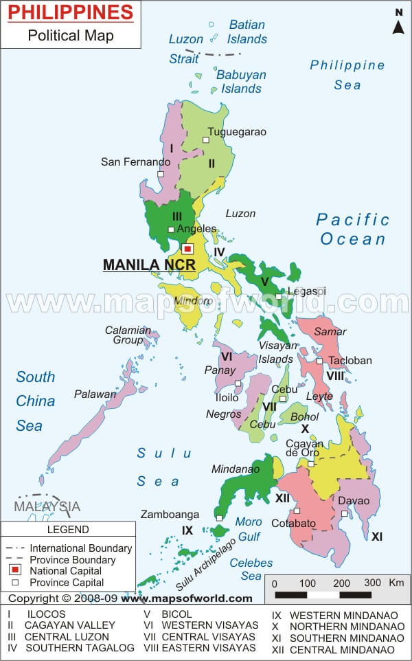 political map philippines