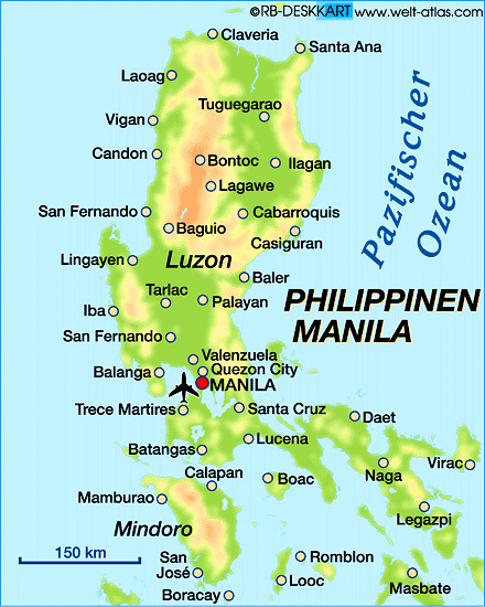 philippines map Quezon City