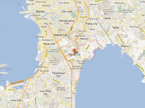 taguig city map