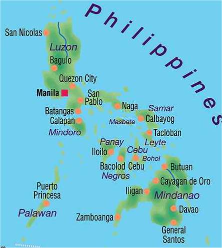 philippines map zamboanga