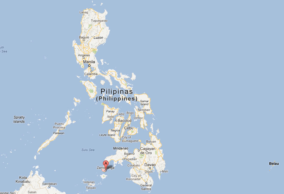map of Zamboanga philippines