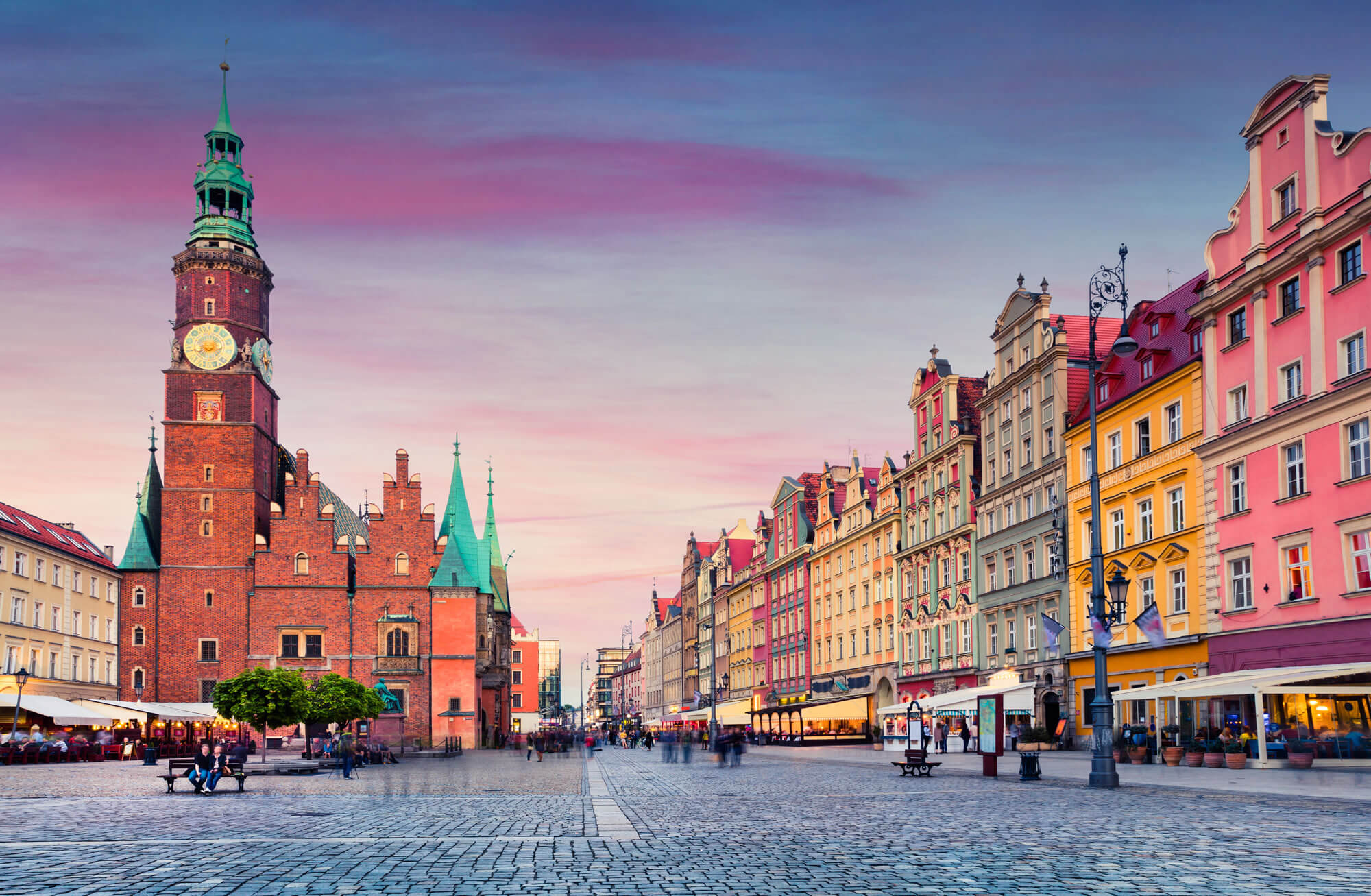 Wroclaw Market Square, Poland